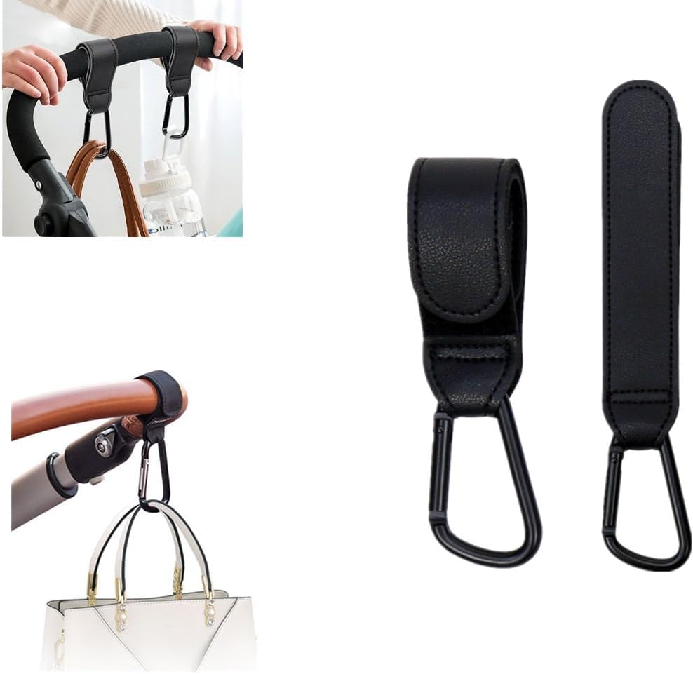 Pram Clip Hangers - Black