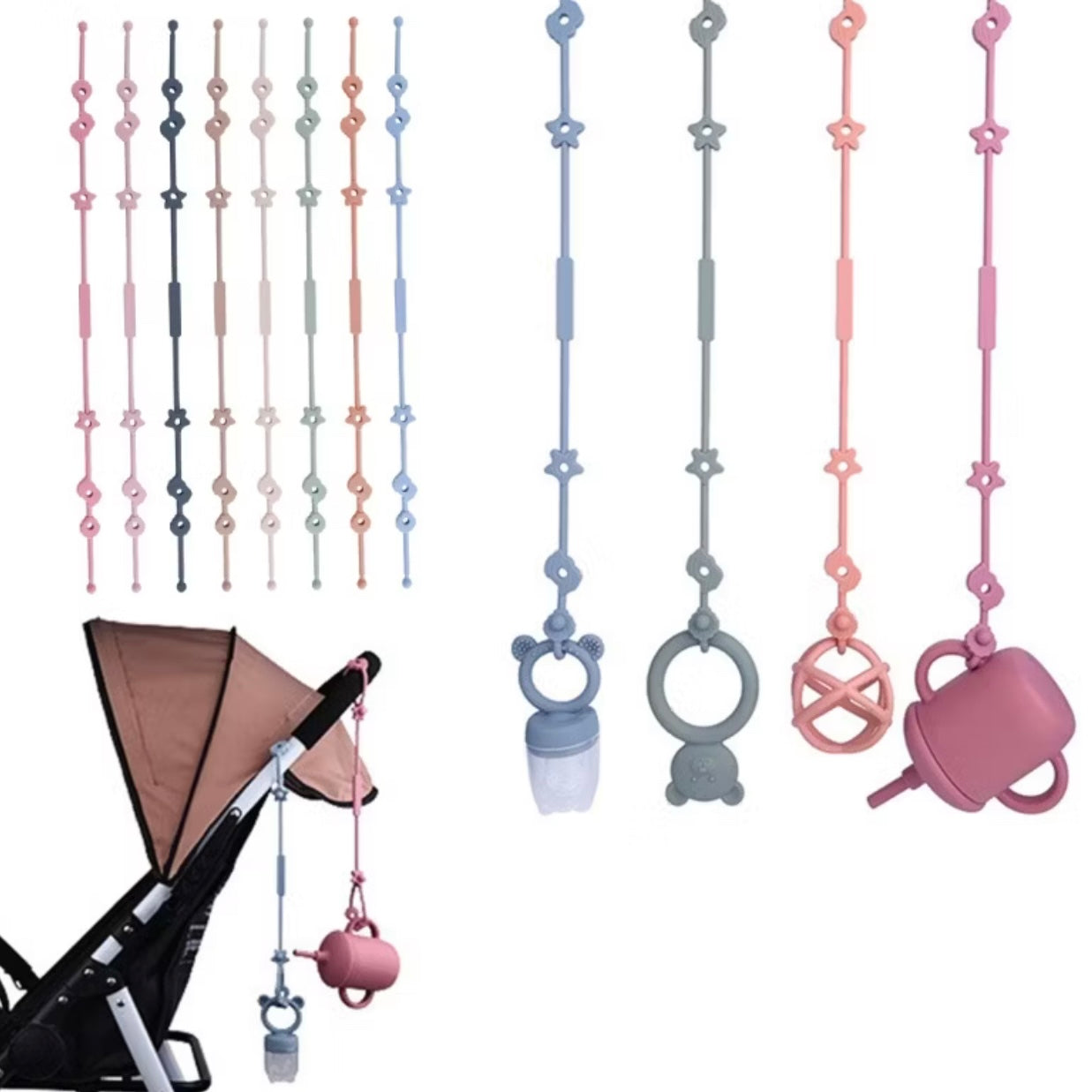 Toy and Drink straps