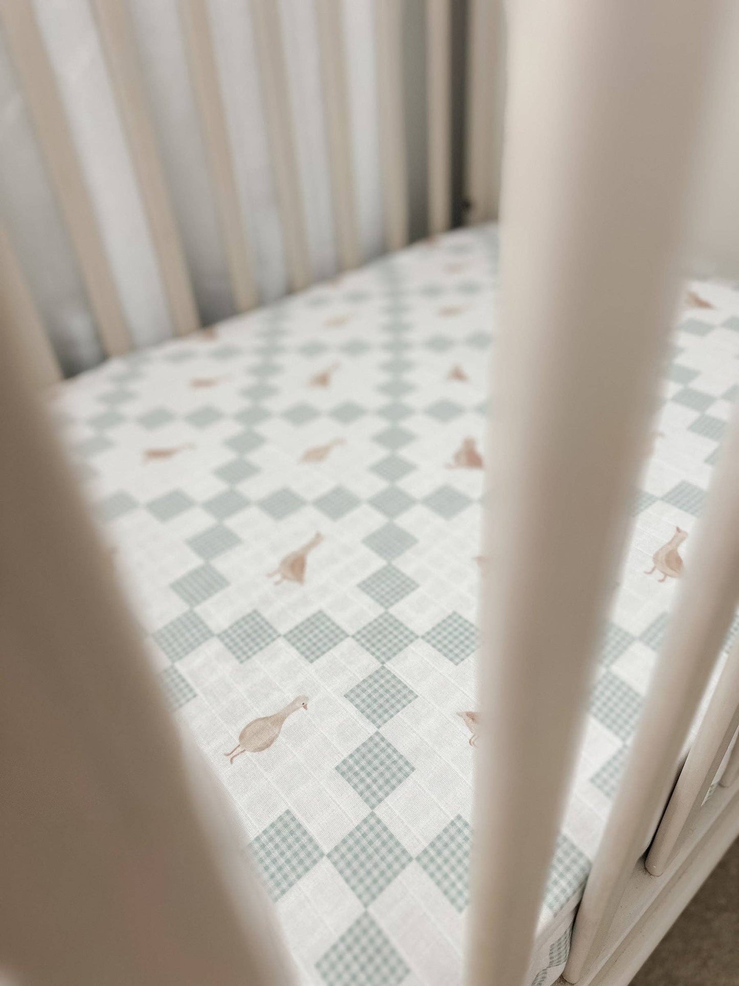 Goosey Gander Fitted Cot Sheet