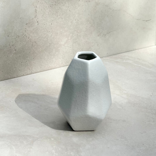 Geo Vase - White