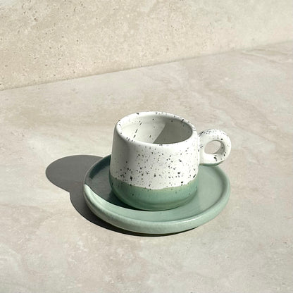 Ada Mug and Saucer - Sage
