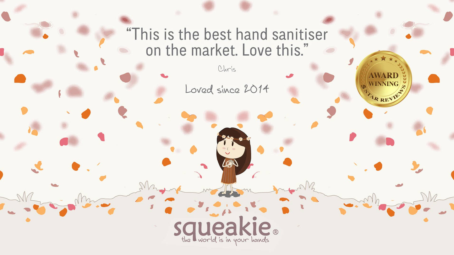 Squeakie® 50ml Hand Sanitiser